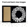 uk.everydayedeals DIY Pearl Painting With Frame - Handmade Self-Adhesive Pearls - Wreath(25*25cm)