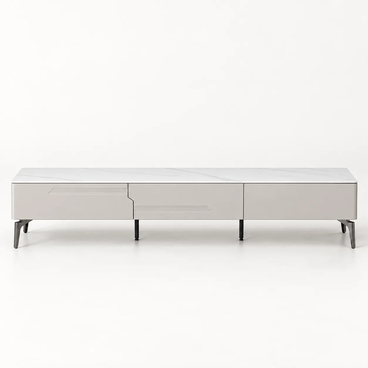 TV Console 212847 — white studio view