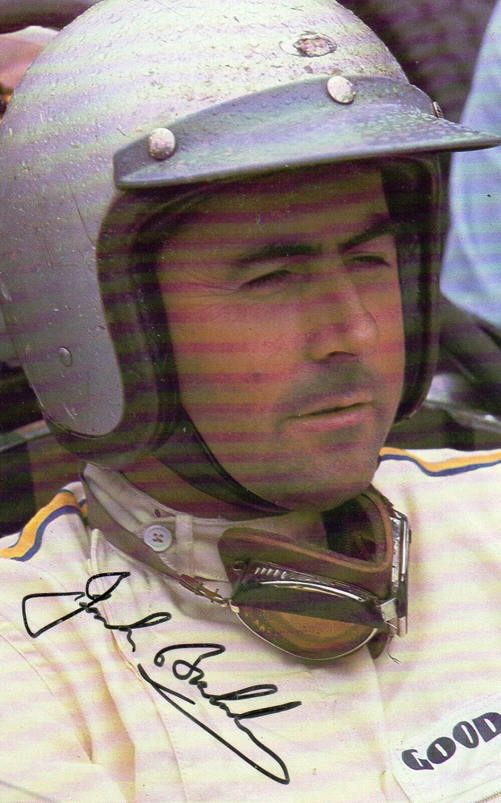 JACK BRABHAM AUTOGRAPH, MOTOR SPORT, F1