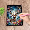 50 Seiten A5 Elch - 5D DIY Bastelnotizbuch