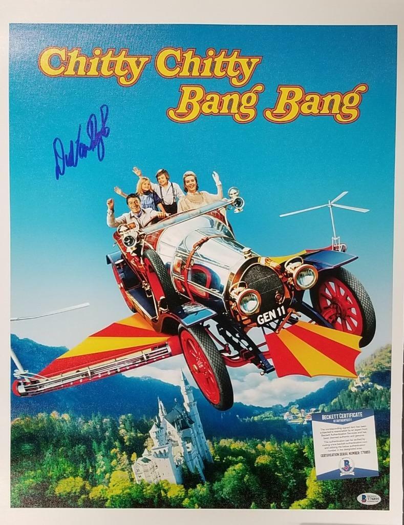 Dick Van Dyke signed Chitty Chitty Bang Bang 16x20 Canvas Photo Poster painting Poster ~ BAS COA