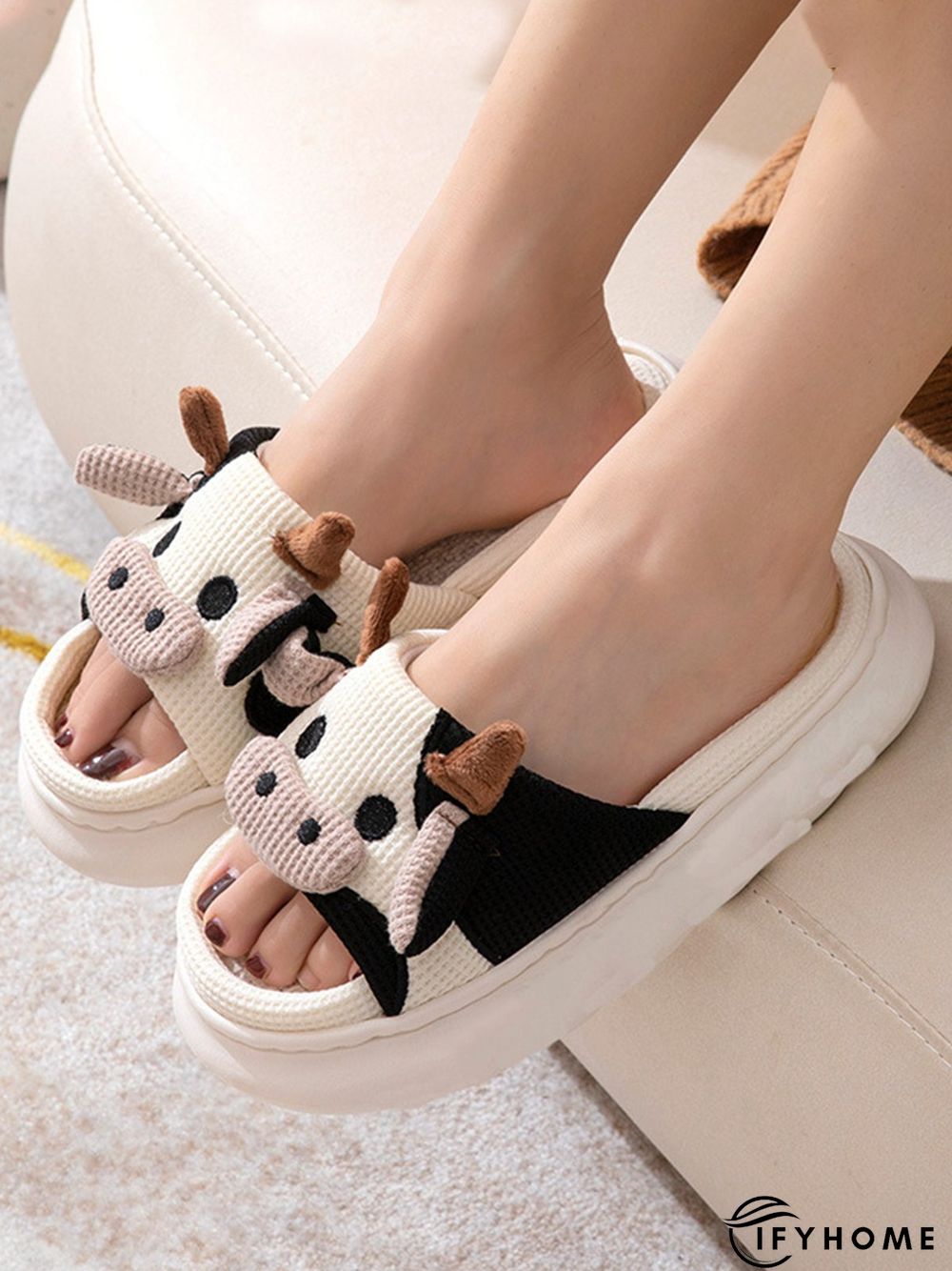 Cute Cow Bedroom Slippers | IFYHOME