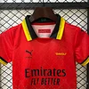 2024/2025 AC Milan Fourth Away Red Soccer Jersey 1:1 Thai Quality Kids Size