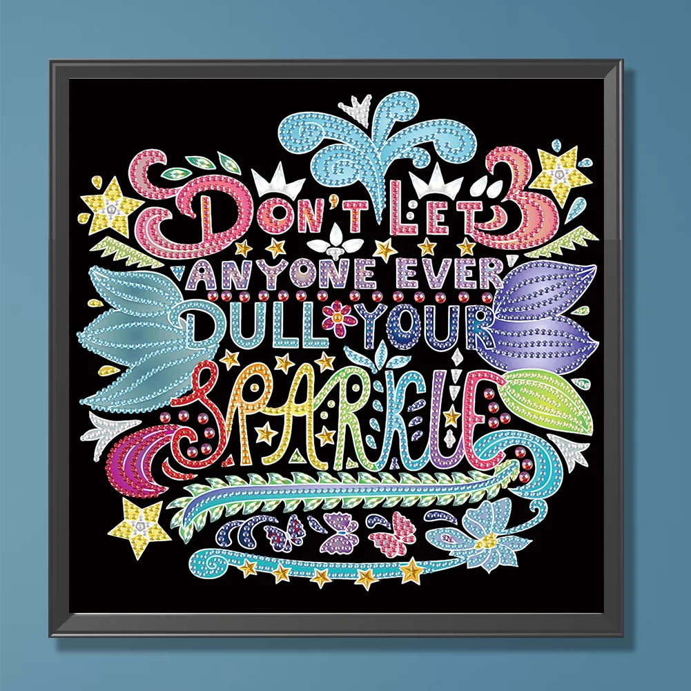 Diamond Painting - Partial Special Shaped Drill - English(Canvas|30*30cm)