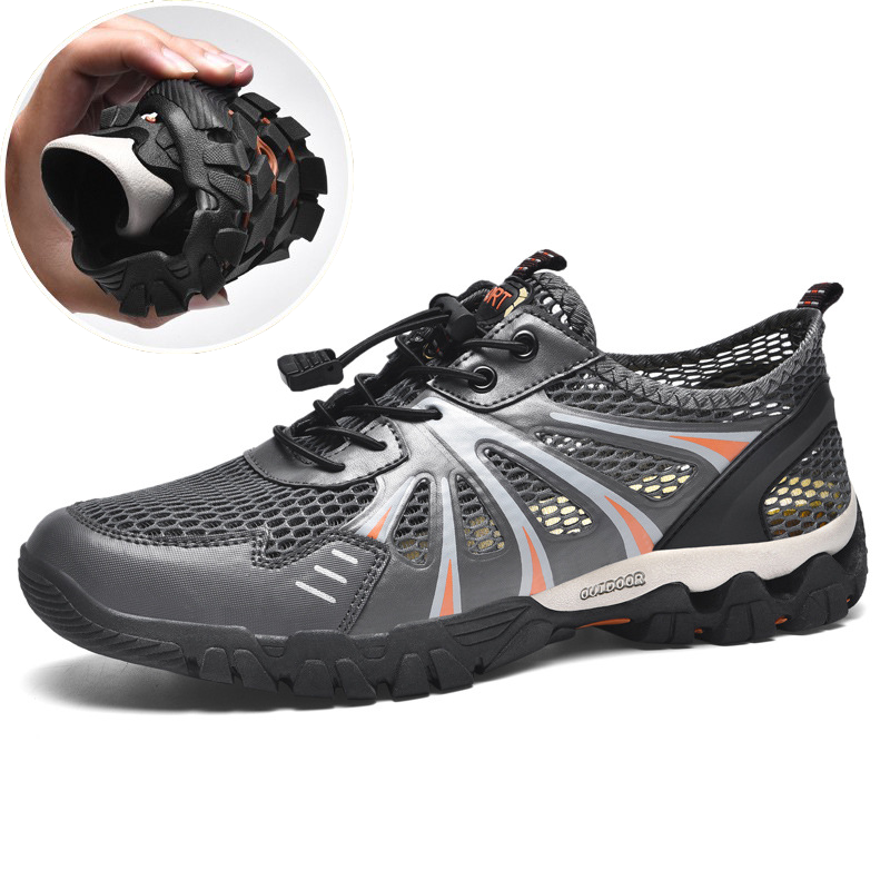Men's Quick-drying Non-slip High Elastic Cushioning Outdoor Wading Shoes
