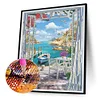 Seaside - Crystal Rhinestone Diamond Painting