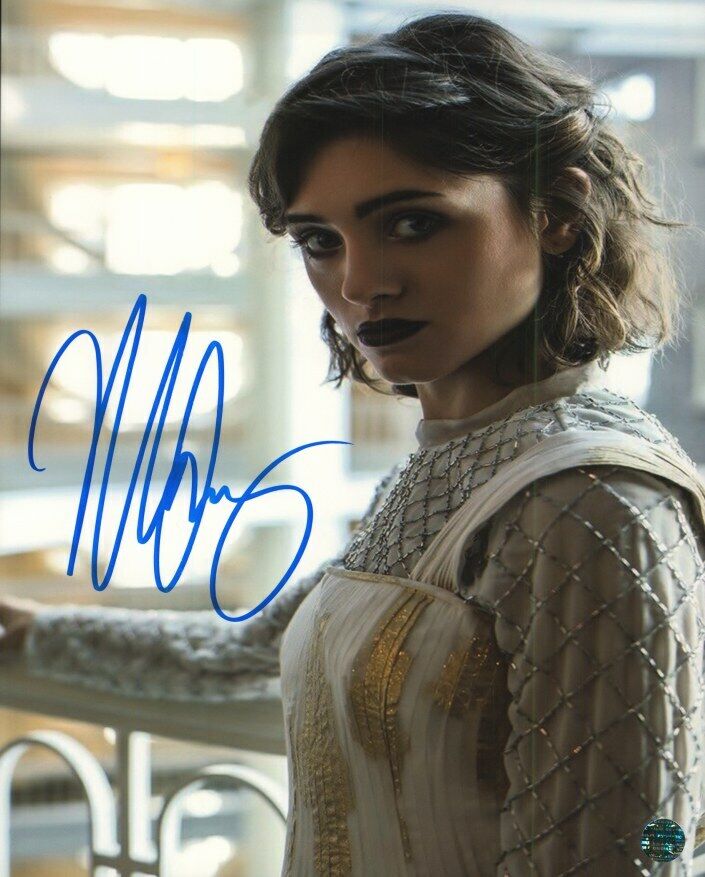 Natalia Dyer Autographed Original 8x10 Photo Poster painting LOA TTM