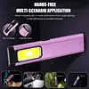 Rechargeable Mini LED Flashlight W/ Magnetic&Clip for Home Camping Emergency Use