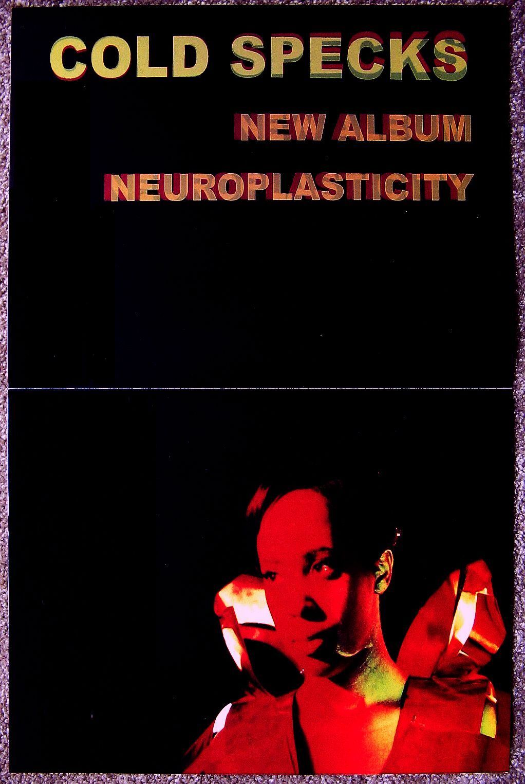 COLD SPECKS Album POSTER Neuroplasticity