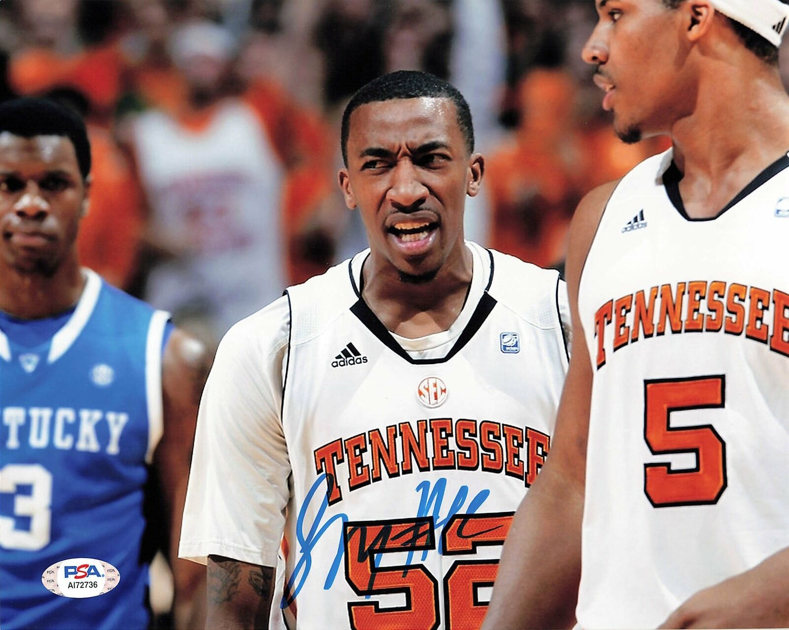 JORDAN McRAE signed 8x10 Photo Poster painting PSA/DNA Tennessee Volunteers Autographed