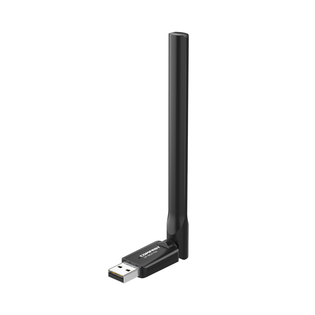 

COMFAST CF-WU711N Wireless Adapter 150Mbps 2.4GHz USB WiFi Receiver Dongle, 501 Original