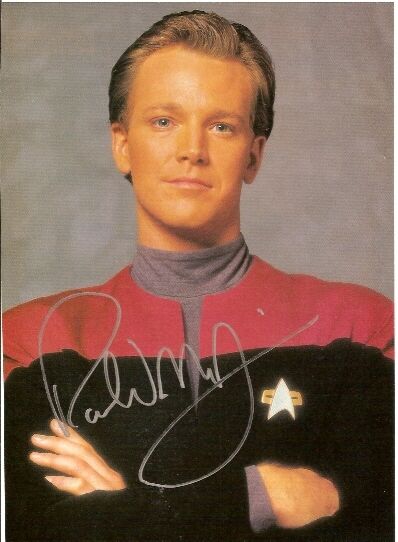 Robert Duncan McNeill - Star Trek VOY signed Photo Poster painting