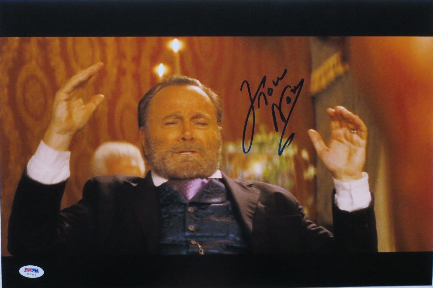Franco Nero Signed Django Unchained Autographed 12x18 Photo Poster painting PSA/DNA #Y50315