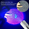 9LED Texture Pocket UV Torches Lighting Tool Mini 2W 395nm Backlight for Outdoor