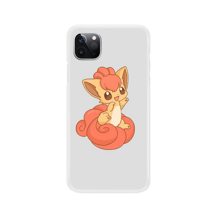 Pokemon Moltres Fire Flying Pose4 Wood Red iPhone XR Rubber Cell Phone Case