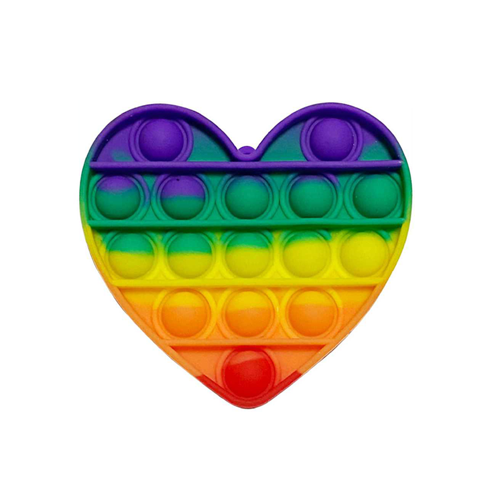 

Heart Rainbow - Pop It Fidget Toy, 501 Original