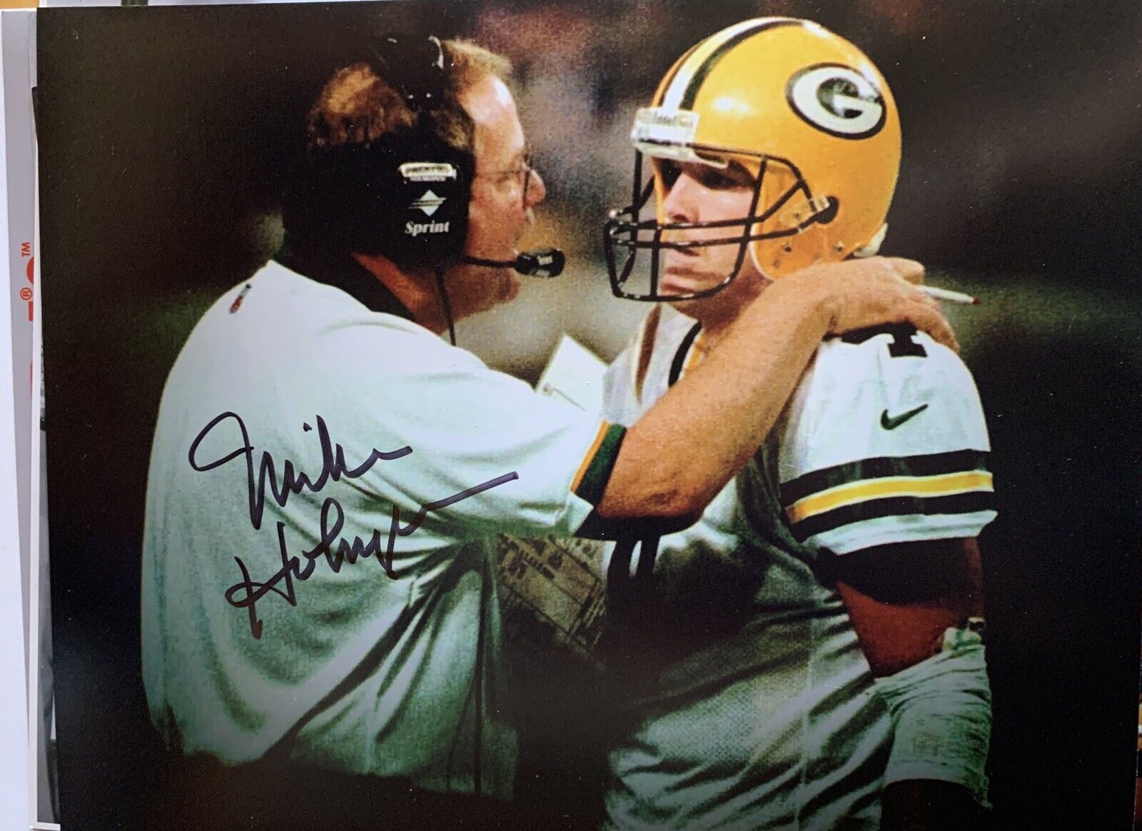 mike holmgren Signed 8x10 Photo Poster painting Pic Auto Packers