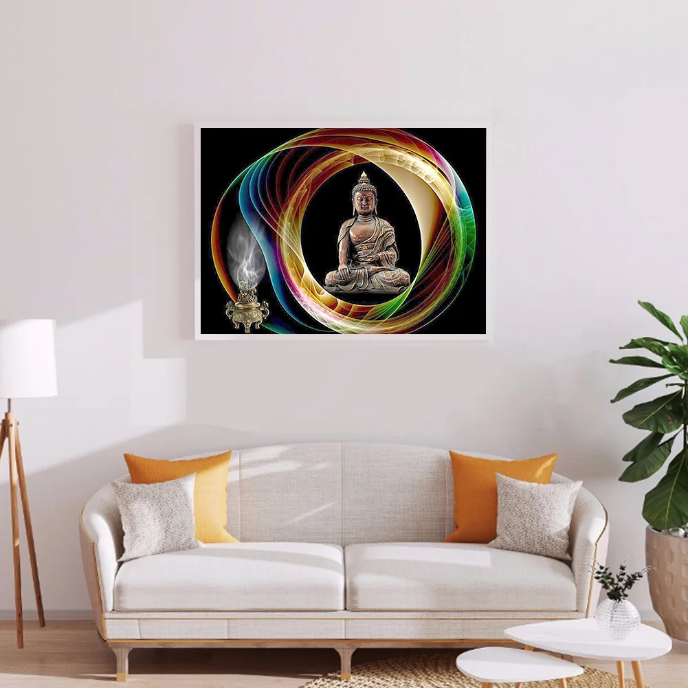 Diamond Painting - Full Round Drill - Buddha(40*30cm)