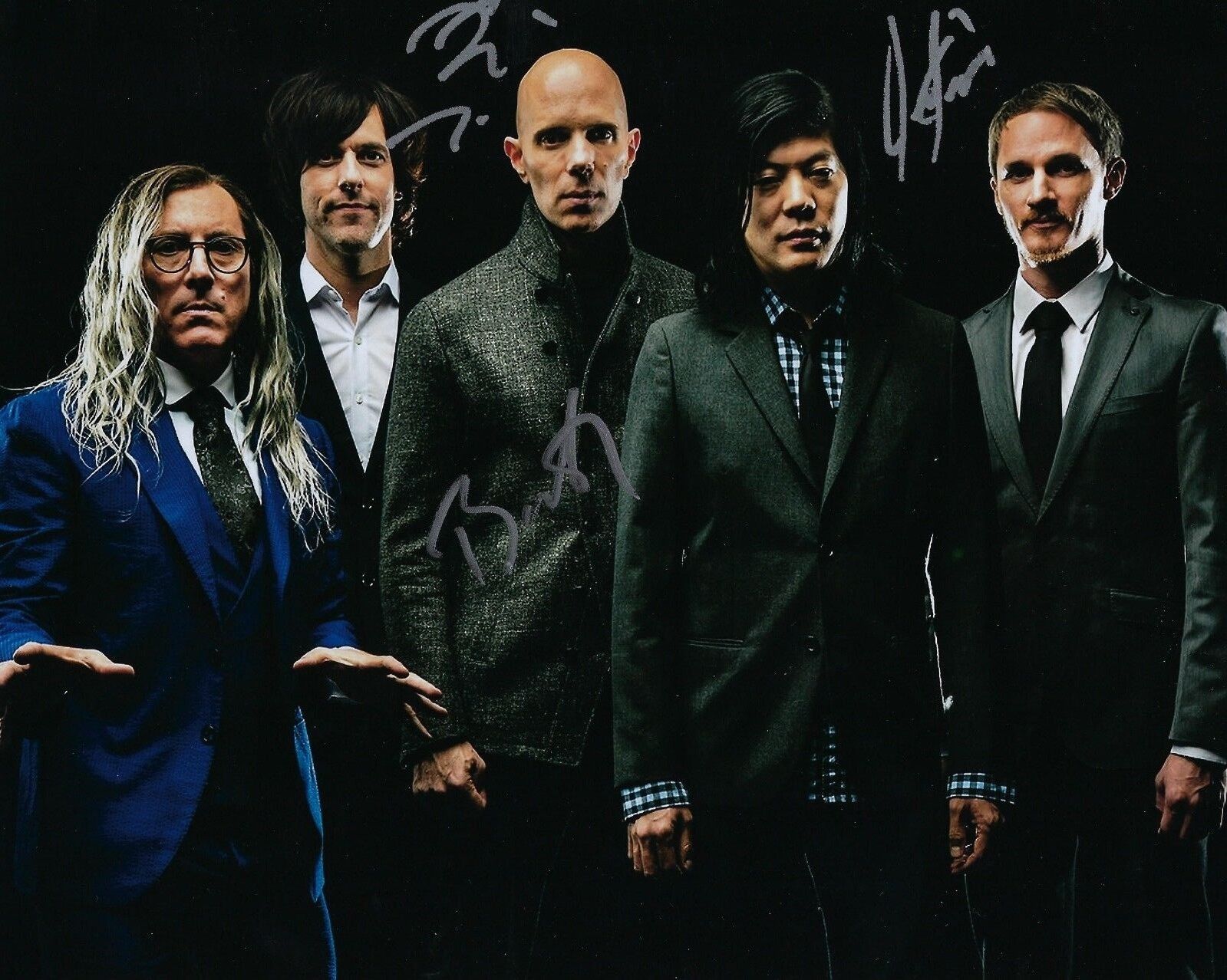 GFA Billy Howerdel x3 Band * A PERFECT CIRCLE * Signed 8x10 Photo Poster painting PROOF A3 COA