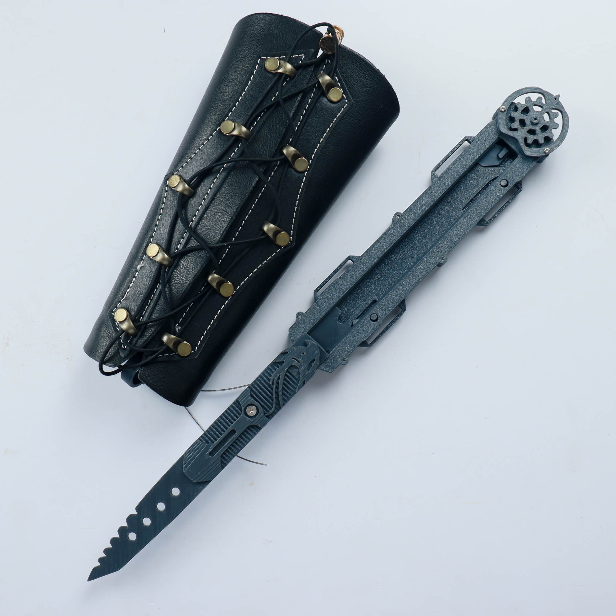 Hidden Blade 3D Printed Rotatable Hidden Blade Set (Connor + Naoe) image 3