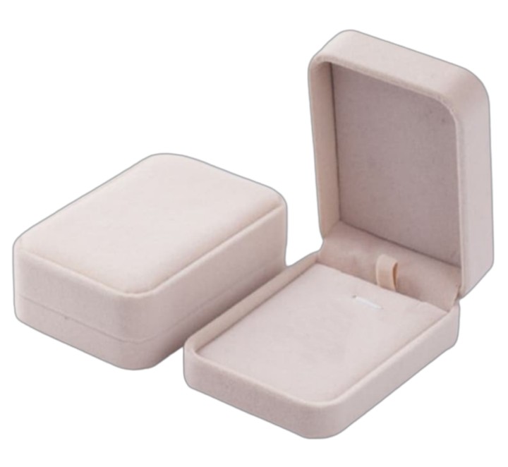 Velvet Necklace Box, Soft Classic Velvet Gift Box for Women for