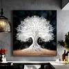 Arbre de vie-plein diamant rond peinture-30 * 30cm