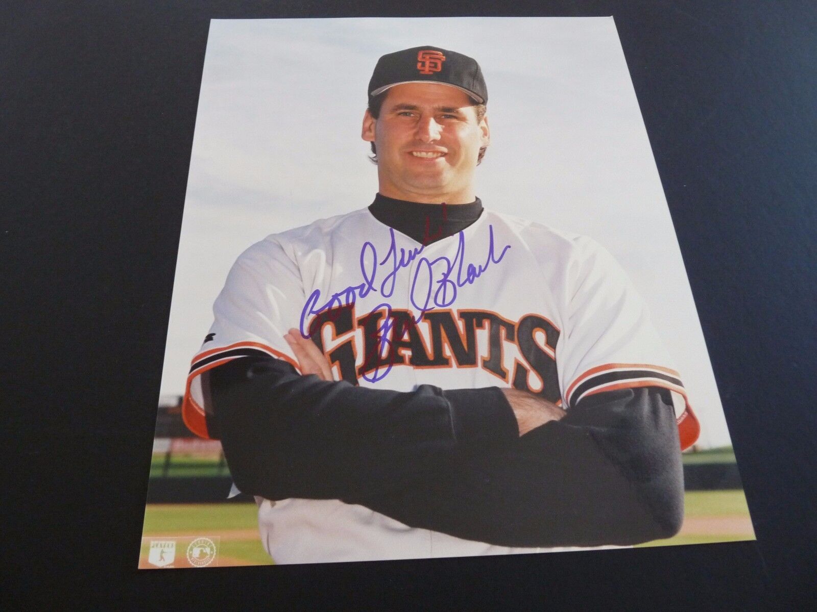 Bud Black Giants Baseball Signed Autographed 8x10 Photo Poster painting PSA Beckett Guaranteed