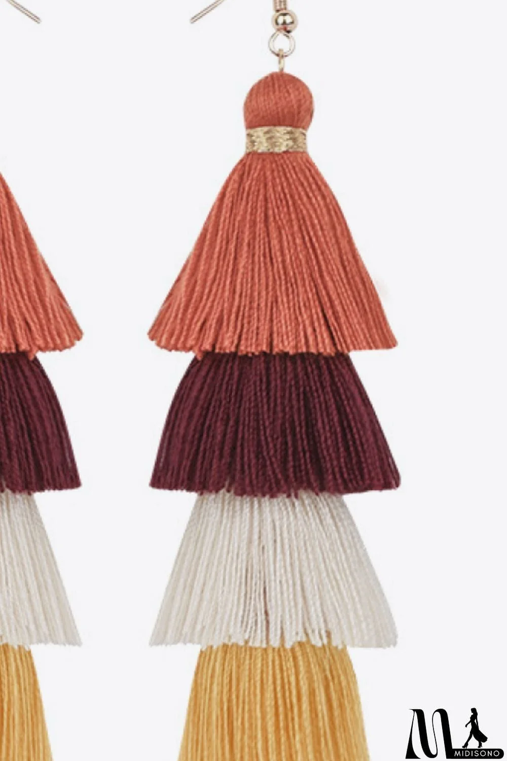 MidiSono - Layered Tassel Earrings
