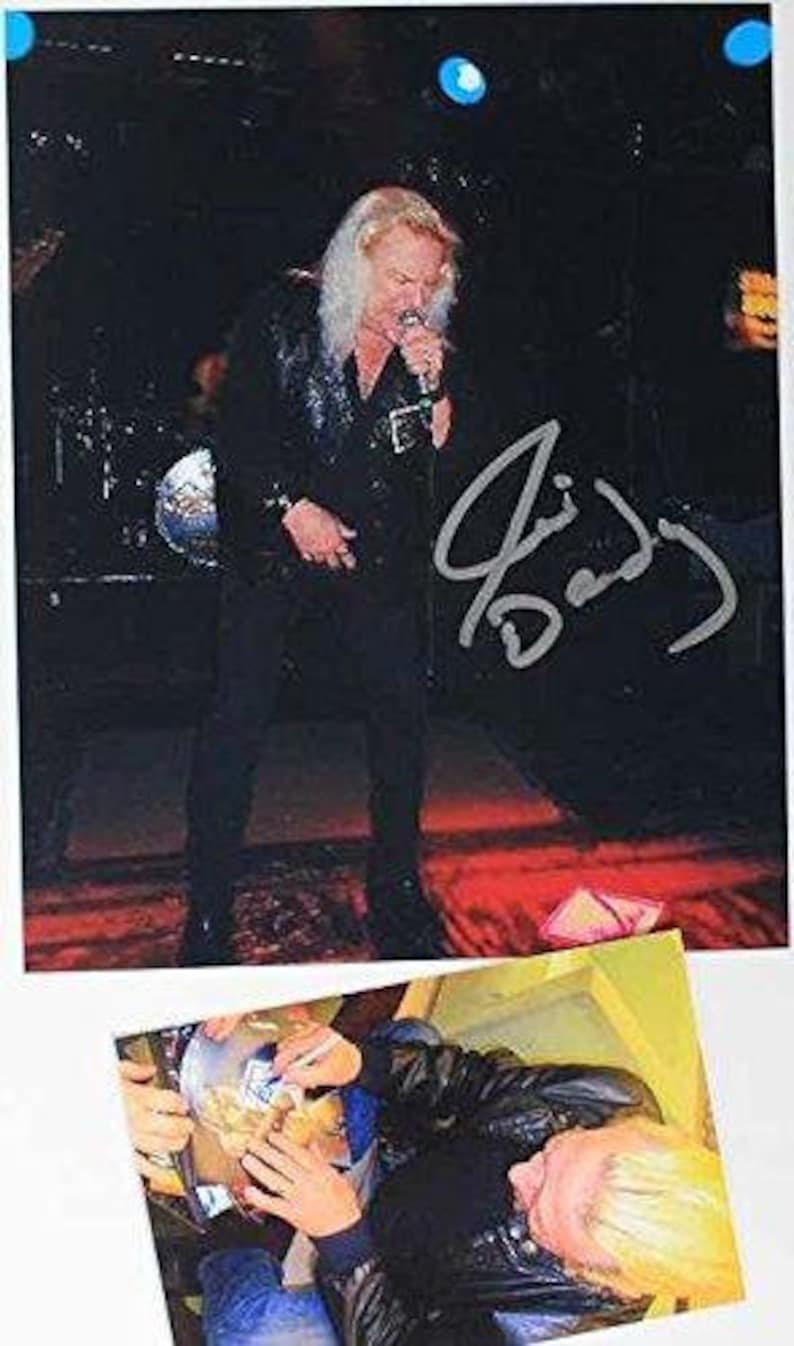 Jim 'Dandy' Mangrum Signed Autographed Black Oak Arkansas