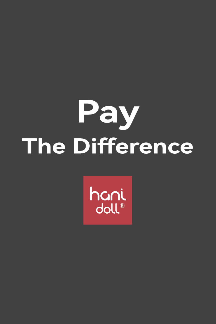 Difference Payment for Order Adjustment hanidoll HANIDOLL