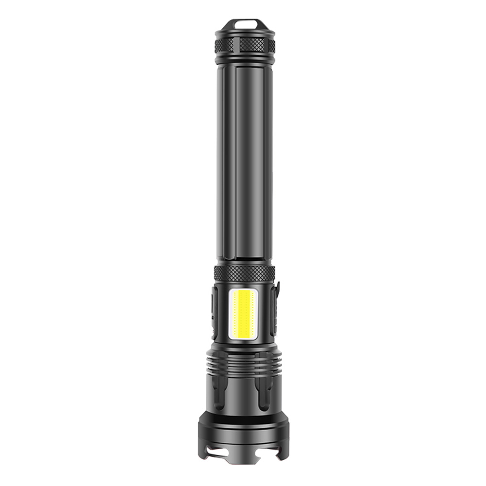 

XHP COB LED Flashlight Rechargeable IPX4 Hunting Camping Torch Flash Lamp, 1920b, 501 Original