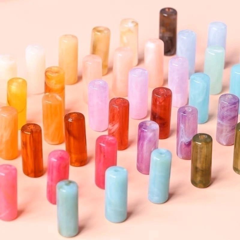 20 PCS/Package Arylic Gradient Color Beads