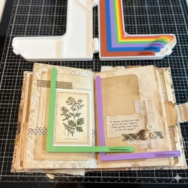 Paper Bundle Alignment Paper Crafting Alignment Guide Set – Optional Storage Case