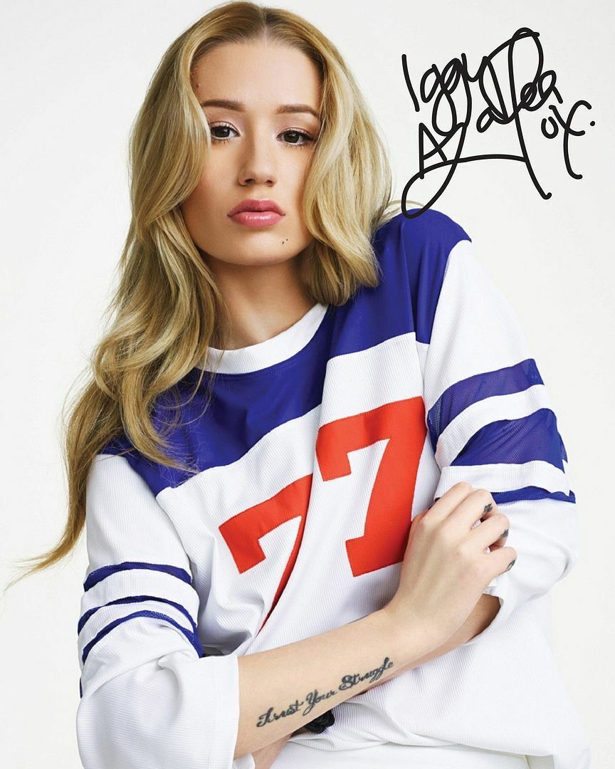 Iggy Azalea Autograph Signed Photo Poster painting Print 1