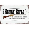 Henry Rifle - Vintage Metal Signs - 20*30cm/30*40cm - Western&Movie