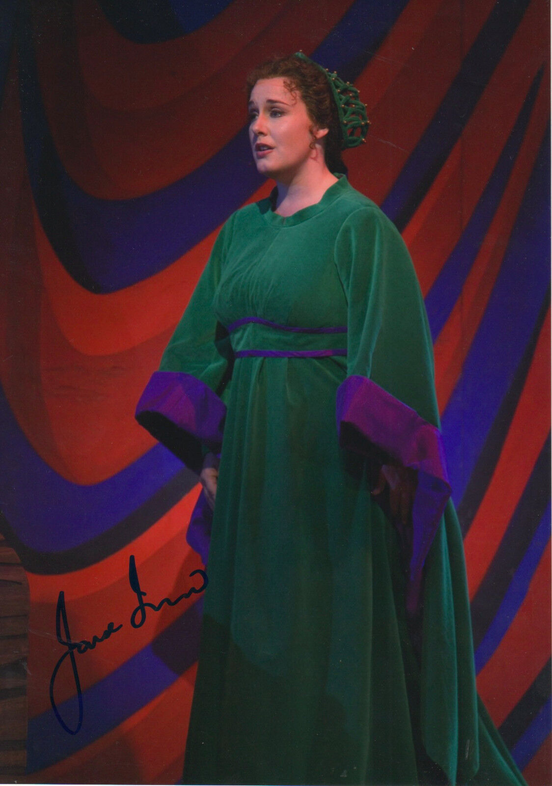 Jane Irwin Opera signed 8x12 inch Photo Poster painting autograph