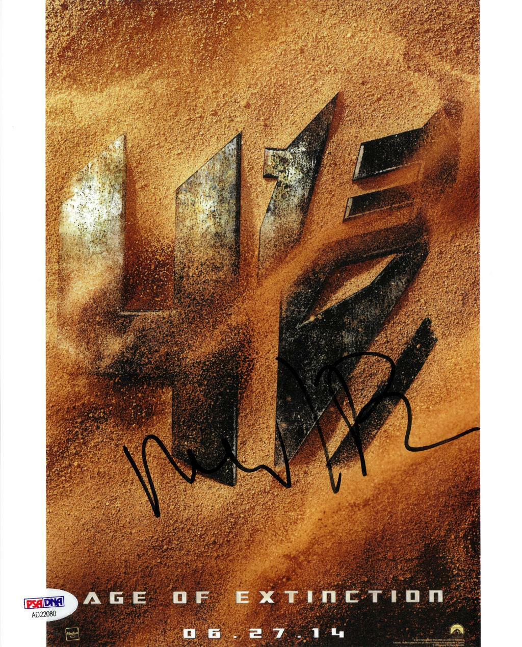 Michael Bay Signed Transformers Authentic Autographed 8x10 Photo Poster painting PSA/DNA#AD22080