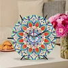 5D DIY Crystal Diamond Painting Wooden Handmade Mandala Clock Kits