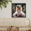 Diamond Painting-DIY Full Round Drill Little Girl(40*40 CM)