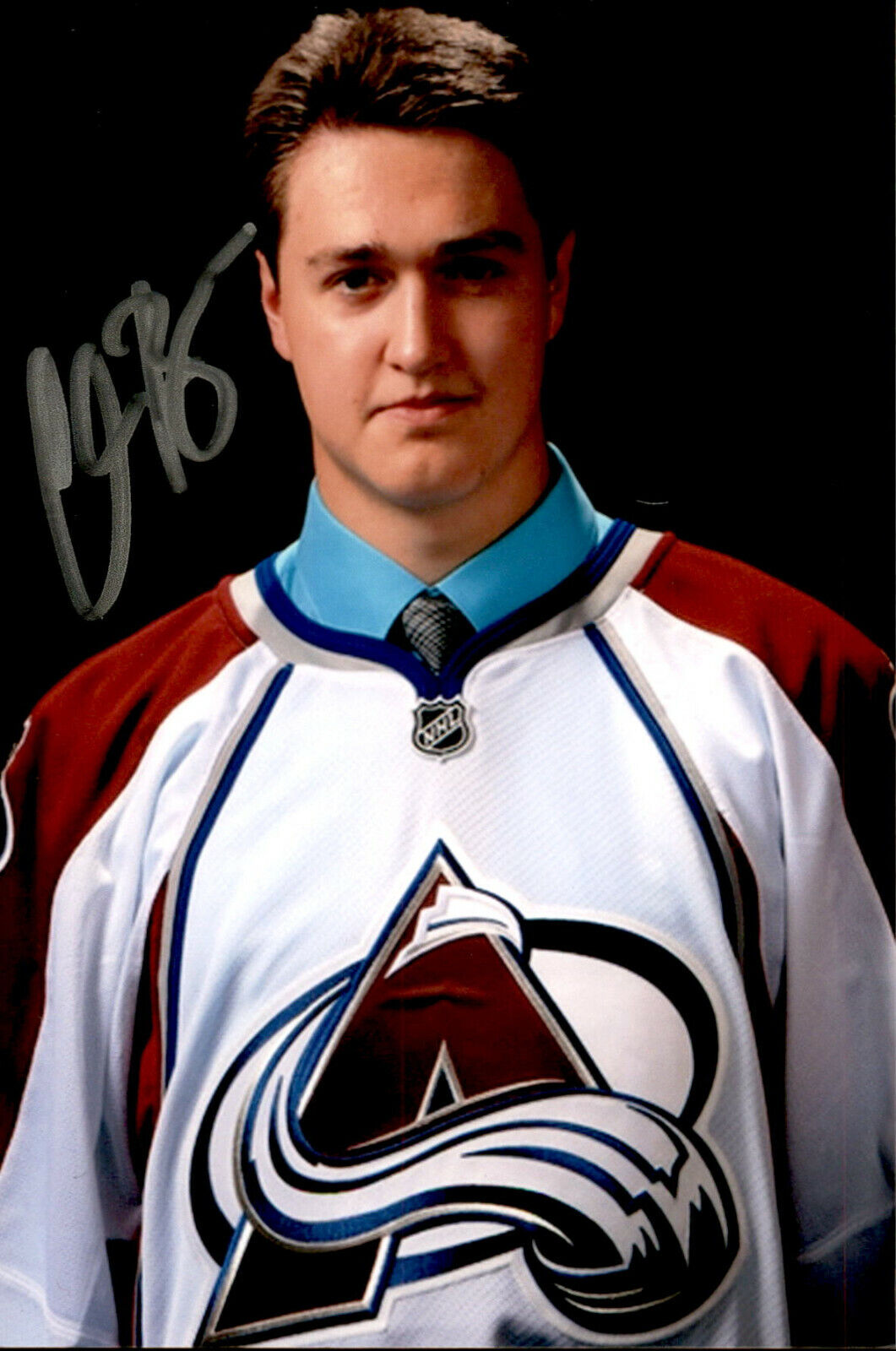 Chris Bigras SIGNED 4x6 Photo Poster painting COLORADO AVALANCHE #2