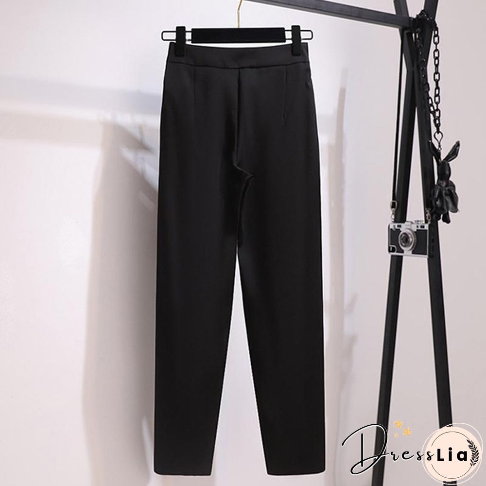 Fashion Ruffle Tee+Belt Pants P11684