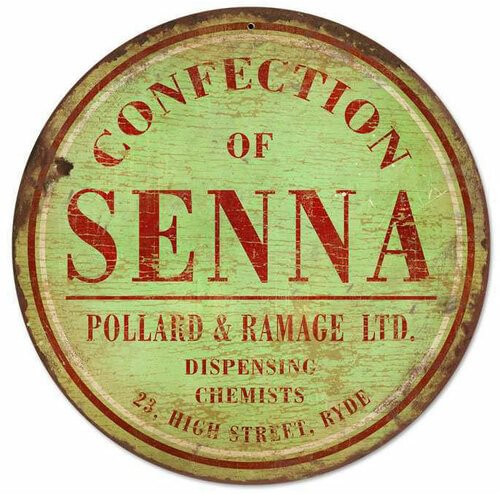 Senna- Round Shape Tin Signs/Wooden Signs - 30*30CM