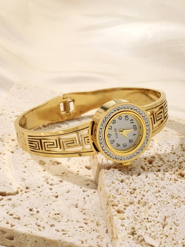 Elegant Solid Color Quartz Women’s Watches
