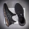 Men's New Fashionable Sports and Leisure Breathable Fly Knit Shock-absorbing Sports Shoes