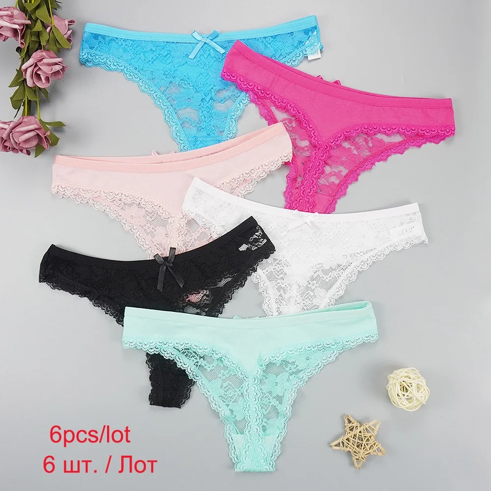 Billionm Thongs Panties Women Sexy Underwear Transparent Lace Seamless Tangas Strings Dropshipping Low Rise Underwear