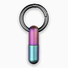 Small Capsule Portable Outdoor EDC Titanium Alloy Unboxing Gadget Keychain