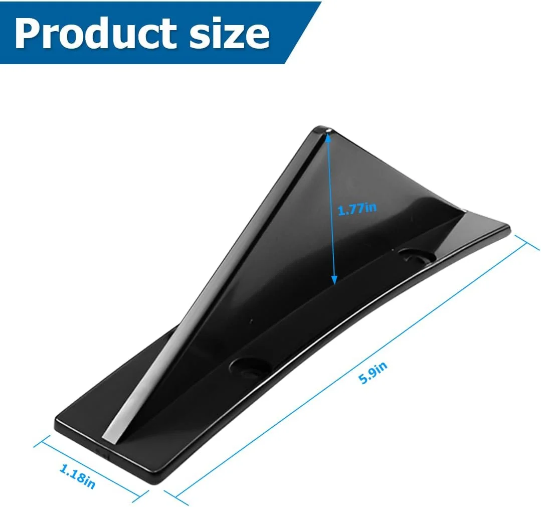 4pcs Car Lower Bumper Lip Diffuser, Anti-collision Accessories Spoiler Protector