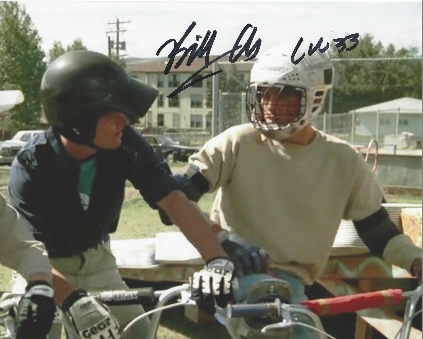 BILL ALLEN SIGNED 'RAD' MOVIE 8x10 Photo Poster painting 5 w/COA CRU JONES #33 1986 CULT CLASSIC