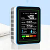 5-in-1 Air Quality Monitor CO2 Detector USB Charging Portable for Indoor Outdoor