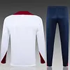 Joyfball 2024/2025 England Half-Pull Training Suit White Football Shirt 1:1 Thai Quality